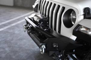 DV8 Offroad Bumpers & Jeep Accessories | 1350 Offroad - DV8 18-23 Jeep Wrangler JL / 20-23 Jeep Gladiator JT FS-7 Mid-Width Winch Front Bumper - FBJL-07 - Image 24