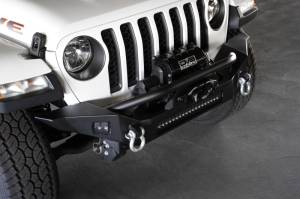 DV8 Offroad Bumpers & Jeep Accessories | 1350 Offroad - DV8 18-23 Jeep Wrangler JL / 20-23 Jeep Gladiator JT FS-7 Mid-Width Winch Front Bumper - FBJL-07 - Image 25