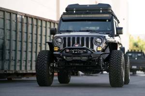 DV8 Offroad Bumpers & Jeep Accessories | 1350 Offroad - DV8 18-23 Wrangler JL/Gladiator JT Spec Series Front Bumper - FBJL-09 - Image 17