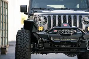 DV8 Offroad Bumpers & Jeep Accessories | 1350 Offroad - DV8 18-23 Wrangler JL/Gladiator JT Spec Series Front Bumper - FBJL-09 - Image 28