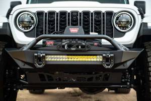 DV8 Offroad Bumpers & Jeep Accessories | 1350 Offroad - DV8 07-23 Jeep Wrangler JK/JL & Gladiator JT FS-1 Series Stubby Front Bumper - FBJL-11 - Image 19