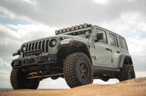DV8 Offroad Bumpers & Jeep Accessories | 1350 Offroad - DV8 18+ Jeep Wrangler JL / 20+ Jeep Gladiator JT OE Plus Front Bumper - FBJL-13 - Image 9