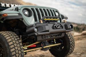 DV8 Offroad Bumpers & Jeep Accessories | 1350 Offroad - DV8 18+ Jeep Wrangler JL / 20+ Jeep Gladiator JT OE Plus Front Bumper - FBJL-13 - Image 15
