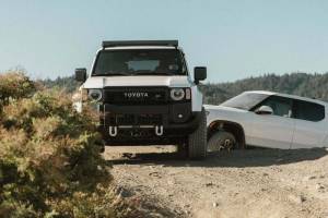 DV8 Offroad Bumpers & Jeep Accessories | 1350 Offroad - DV8 2024 Toyota Land Cruiser Centric Front Bumper - FBTL4-01 - Image 9