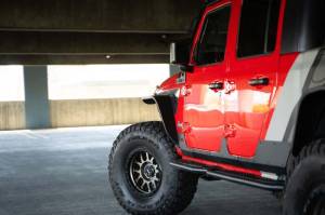 DV8 Offroad Bumpers & Jeep Accessories | 1350 Offroad - DV8 20-23 Jeep Gladiator JT Slim Fender Flares - FDGL-07 - Image 4