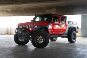 DV8 Offroad Bumpers & Jeep Accessories | 1350 Offroad - DV8 20-23 Jeep Gladiator JT Slim Fender Flares - FDGL-07 - Image 20