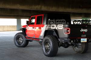 DV8 Offroad Bumpers & Jeep Accessories | 1350 Offroad - DV8 20-23 Jeep Gladiator JT Slim Fender Flares - FDGL-07 - Image 29