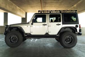 DV8 Offroad Bumpers & Jeep Accessories | 1350 Offroad - DV8 07-18 Jeep Wrangler JK Slim Fender Flares - FDJK-07 - Image 4