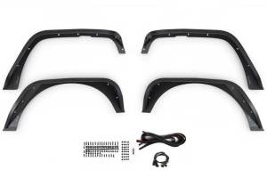 DV8 Offroad Bumpers & Jeep Accessories | 1350 Offroad - DV8 07-18 Jeep Wrangler JK Slim Fender Flares - FDJK-07 - Image 7