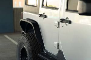 DV8 Offroad Bumpers & Jeep Accessories | 1350 Offroad - DV8 07-18 Jeep Wrangler JK Slim Fender Flares - FDJK-07 - Image 11