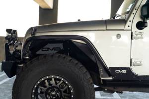 DV8 Offroad Bumpers & Jeep Accessories | 1350 Offroad - DV8 07-18 Jeep Wrangler JK Slim Fender Flares - FDJK-07 - Image 26