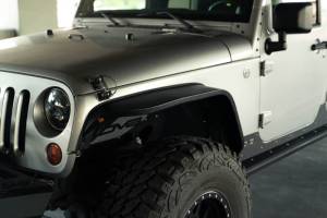 DV8 Offroad Bumpers & Jeep Accessories | 1350 Offroad - DV8 07-18 Jeep Wrangler JK Slim Fender Flares - FDJK-07 - Image 25