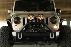 DV8 Offroad Bumpers & Jeep Accessories | 1350 Offroad - DV8 07-18 Jeep Wrangler JK Slim Fender Flares - FDJK-07 - Image 32