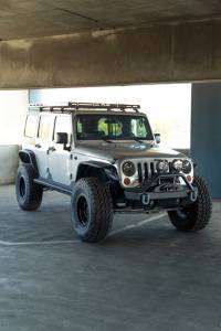 DV8 Offroad Bumpers & Jeep Accessories | 1350 Offroad - DV8 07-18 Jeep Wrangler JK Slim Fender Flares - FDJK-07 - Image 29