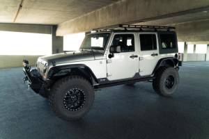 DV8 Offroad Bumpers & Jeep Accessories | 1350 Offroad - DV8 07-18 Jeep Wrangler JK Slim Fender Flares - FDJK-07 - Image 34