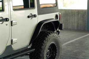 DV8 Offroad Bumpers & Jeep Accessories | 1350 Offroad - DV8 07-18 Jeep Wrangler JK Slim Fender Flares - FDJK-07 - Image 35