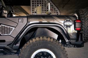 DV8 Offroad Bumpers & Jeep Accessories | 1350 Offroad - DV8 18-23 Jeep Wrangler JL Slim Fender Flares - FDJL-07 - Image 26