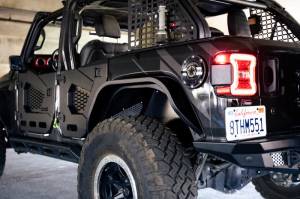 DV8 Offroad Bumpers & Jeep Accessories | 1350 Offroad - DV8 18-23 Jeep Wrangler JL Slim Fender Flares - FDJL-07 - Image 34
