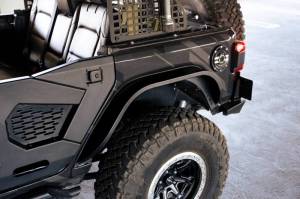 DV8 Offroad Bumpers & Jeep Accessories | 1350 Offroad - DV8 18-23 Jeep Wrangler JL Slim Fender Flares - FDJL-07 - Image 48