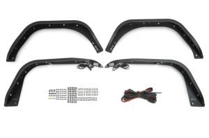 DV8 Offroad Bumpers & Jeep Accessories | 1350 Offroad - DV8 18-23 Jeep Wrangler JL Slim Fender Flares - FDJL-07 - Image 49