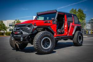 DV8 Offroad Bumpers & Jeep Accessories | 1350 Offroad - DV8 Replacement Grill; Black - GRJL-01 - Image 3