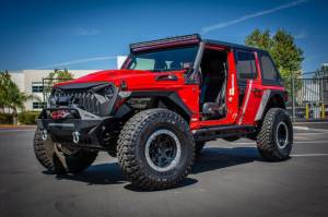 DV8 Offroad Bumpers & Jeep Accessories | 1350 Offroad - DV8 Replacement Grill; Black - GRJL-01 - Image 7