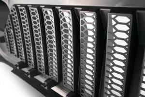 DV8 Offroad Bumpers & Jeep Accessories | 1350 Offroad - DV8 Replacement Grill; Black - GRJL-01 - Image 24
