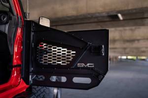 DV8 Offroad Bumpers & Jeep Accessories | 1350 Offroad - DV8 18-22 Jeep Wrangler JL/JT Spec Series Half Doors - Front Set - HDJL-02F - Image 1