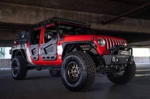 DV8 Offroad Bumpers & Jeep Accessories | 1350 Offroad - DV8 18-22 Jeep Wrangler JL/JT Spec Series Half Doors - Front Set - HDJL-02F - Image 6