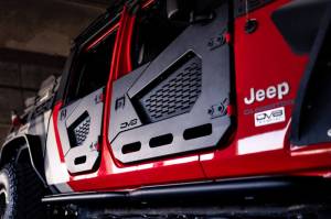 DV8 Offroad Bumpers & Jeep Accessories | 1350 Offroad - DV8 18-22 Jeep Wrangler JL/JT Spec Series Half Doors - Front Set - HDJL-02F - Image 9