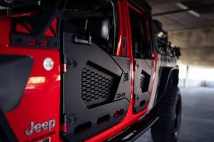 DV8 Offroad Bumpers & Jeep Accessories | 1350 Offroad - DV8 18-22 Jeep Wrangler JL/JT Spec Series Half Doors - Front Set - HDJL-02F - Image 12