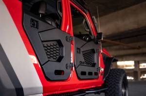 DV8 Offroad Bumpers & Jeep Accessories | 1350 Offroad - DV8 18-22 Jeep Wrangler JL/JT Spec Series Half Doors - Rear Set - HDJL-02R - Image 18