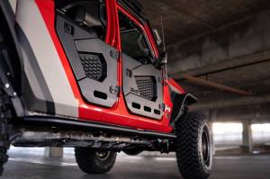 DV8 Offroad Bumpers & Jeep Accessories | 1350 Offroad - DV8 18-22 Jeep Wrangler JL/JT Spec Series Half Doors - Rear Set - HDJL-02R - Image 17