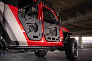 DV8 Offroad Bumpers & Jeep Accessories | 1350 Offroad - DV8 18-22 Jeep Wrangler JL/JT Spec Series Half Doors - Rear Set - HDJL-02R - Image 21