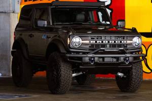 DV8 Offroad Bumpers & Jeep Accessories | 1350 Offroad - DV8 21-22 Ford Bronco Factory Modular Front Bumper Bull Bar - LBBR-04 - Image 3