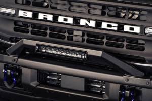 DV8 Offroad Bumpers & Jeep Accessories | 1350 Offroad - DV8 21-22 Ford Bronco Factory Modular Front Bumper Bull Bar - LBBR-04 - Image 7