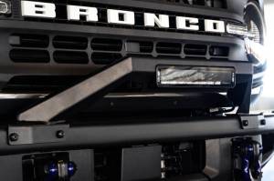 DV8 Offroad Bumpers & Jeep Accessories | 1350 Offroad - DV8 21-22 Ford Bronco Factory Modular Front Bumper Bull Bar - LBBR-04 - Image 8