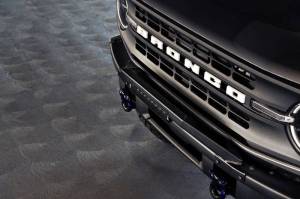 DV8 Offroad Bumpers & Jeep Accessories | 1350 Offroad - DV8 21-22 Ford Bronco Factory Modular Front Bumper Bull Bar - LBBR-04 - Image 18
