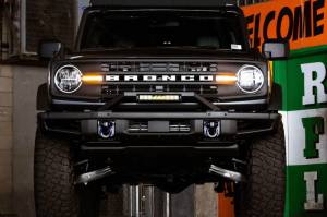 DV8 Offroad Bumpers & Jeep Accessories | 1350 Offroad - DV8 21-22 Ford Bronco Factory Modular Front Bumper Bull Bar - LBBR-04 - Image 17