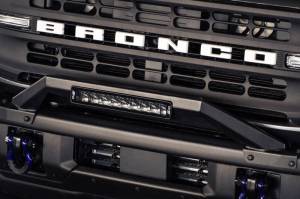 DV8 Offroad Bumpers & Jeep Accessories | 1350 Offroad - DV8 21-22 Ford Bronco Factory Modular Front Bumper Bull Bar - LBBR-04 - Image 26