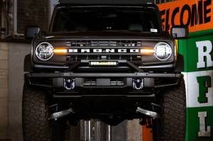 DV8 Offroad Bumpers & Jeep Accessories | 1350 Offroad - DV8 21-22 Ford Bronco Factory Modular Front Bumper Bull Bar - LBBR-04 - Image 29