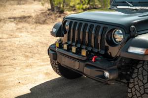 DV8 Offroad Bumpers & Jeep Accessories | 1350 Offroad - DV8 2018-2025 Wrangler JL Push Bar for Mopar Rubicon Steel Bumper - LBJL-13 - Image 5