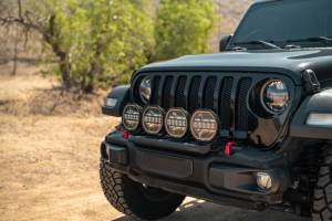 DV8 Offroad Bumpers & Jeep Accessories | 1350 Offroad - DV8 2018-2025 Wrangler JL Push Bar for Mopar Rubicon Steel Bumper - LBJL-13 - Image 9