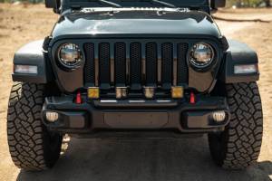 DV8 Offroad Bumpers & Jeep Accessories | 1350 Offroad - DV8 2018-2025 Wrangler JL Push Bar for Mopar Rubicon Steel Bumper - LBJL-13 - Image 14