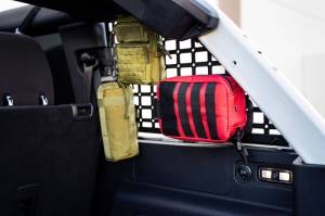 DV8 Offroad Bumpers & Jeep Accessories | 1350 Offroad - DV8 21-23 Ford Bronco Rear Window Molle Panels - MPBR-01 - Image 5