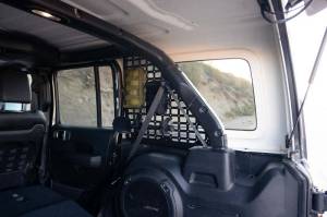 DV8 Offroad Bumpers & Jeep Accessories | 1350 Offroad - DV8 2018+ Jeep Wrangler Rear Window Molle Panels - MPJL-01 - Image 3