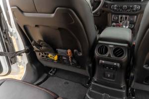 DV8 Offroad Bumpers & Jeep Accessories | 1350 Offroad - DV8 2018-2025 Jeep Wrangler JL JLU Gladiator JT DV8 Offroad Seat Back Molle Pockets - MPJL-09 - Image 2