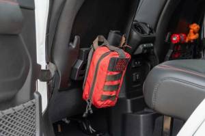 DV8 Offroad Bumpers & Jeep Accessories | 1350 Offroad - DV8 2018-2025 Jeep Wrangler JL JLU Gladiator JT DV8 Offroad Seat Back Molle Pockets - MPJL-09 - Image 5