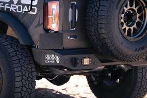 DV8 Offroad Bumpers & Jeep Accessories | 1350 Offroad - DV8 2021-22 Ford Bronco; MTO Series Rear Bumper - RBBR-01 - Image 4