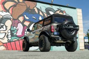 DV8 Offroad Bumpers & Jeep Accessories | 1350 Offroad - DV8 2021+ Ford Bronco Competition Series Rear Bumper - RBBR-05 - Image 11